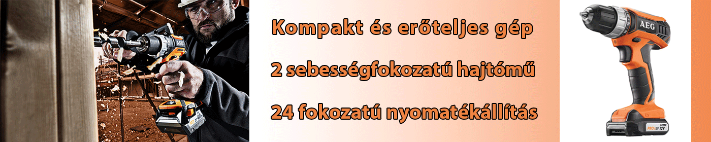 AEG 12 V fúrócsavarozó