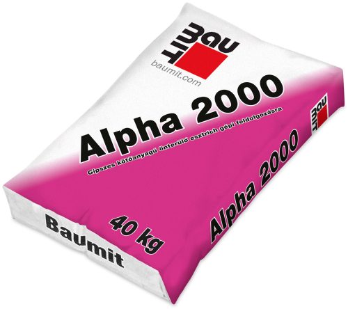 Baumit Önterülő Esztrich Alpha 2000 40 kg RAKLAPOS