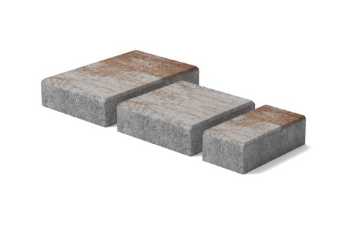 MB Stone Claro kombi 6 cm barna-fehér térkő