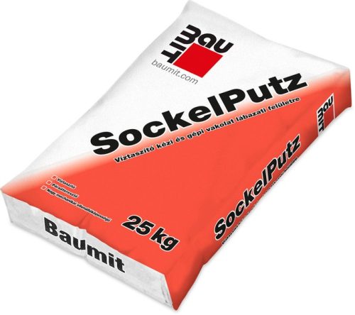 Baumit Lábazati Alapvakolat (SockelPutz) 25 kg RAKLAPOS