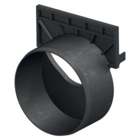 ACO Hexaline csőcsonkos homloklap DN 110 fekete